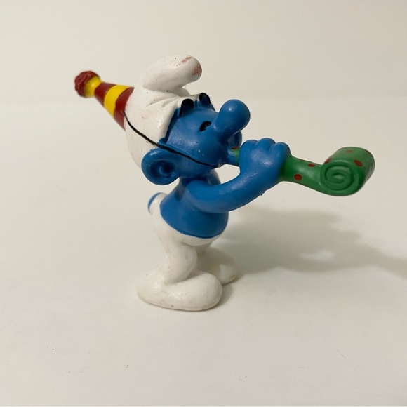 Smurfs Party Smurf Figure Toy Peyo Schleich - Picture 6 of 12